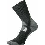 Extra teplé vlnené ponožky Voxx Stabil - tmavo sivé