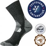 Extra teplé vlněné ponožky Voxx Stabil - tmavě šedé