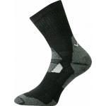 Extra teplé vlněné ponožky Voxx Stabil - černé-šedé