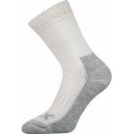 Extra teplé vlněné ponožky Voxx Alpin - bílé-šedé