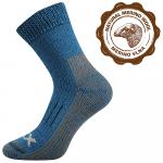 Extra teplé vlněné ponožky Voxx Alpin - modré-šedé