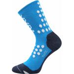 Kompresní ponožky Voxx Finish - modré-bílé