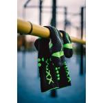 Kompresné ponožky Voxx Finish - čierne-zelené