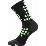 Kompresní ponožky Voxx Finish - černé-zelené