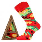 Ponožky Voxx Pizza Margherita - červené