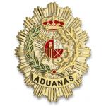 Odznak španělský Aduanas - zlatý