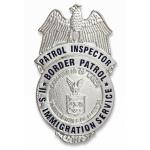 Odznak US Patrol Inspector - stříbrný