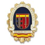 Odznak španielsky Ministerio del defensa Reservistas - zlatý