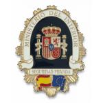 Odznak španělský Ministerio del interior Seguridad - zlatý