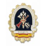 Odznak španělský Caballero legionario Legion - zlatý