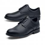 Taktické boty kožené SFC Cambridge GL Security Shoes - černé