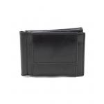 Pánska kožená peňaženka Arwel 8103 - čierna