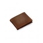 Pánska kožená peňaženka Arwel 7033 - tmavo hnedá