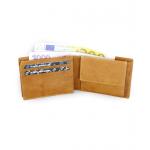 Pánska kožená peňaženka Arwel 7033 - svetlo hnedá
