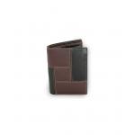 Pánska peňaženka Arwel 4358A - čierna-hnedá