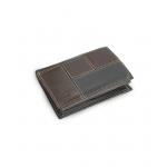 Pánska peňaženka Arwel 4358A - čierna-hnedá