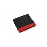 Pánská kožená peněženka Arwel 4723­ - černá-červená