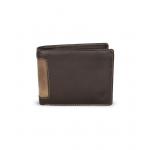 Pánska kožená peňaženka Arwel 5501 - hnedá