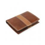 Pánska kožená peňaženka Arwel 4563 - hnedá-čierna