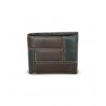 Pánska kožená peňaženka Arwel 4397A - čierna-hnedá