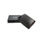 Pánska kožená peňaženka Arwel 8140 - čierna-hnedá