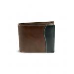 Pánska kožená peňaženka Arwel 17261A - hnedá-čierna