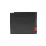 Pánská kožená peněženka Arwel 1321­ - černá-červená