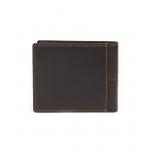 Pánska kožená peňaženka Arwel 1307 - tmavo hnedá