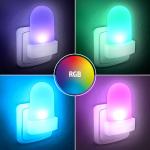 Nočná Solight LED RGB svetielko so sensorom viacfarebné - biele