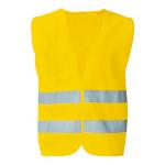 Reflexná vesta Printwear Safety EN ISO 20471 - žltá svietiaca