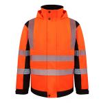 Softshellová bunda Korntex Premium Printable Hi-Vis - oranžová