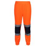 Nohavice reflexné Regatta Pro Hi-Vis Joggers - oranžové
