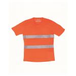 Tričko reflexní Yoko Hi-Vis Top Cool Super Light - oranžové