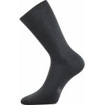 Ponožky pánske Lonka Decolor - tmavo sivé