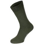 Ponožky vysoké Mezza Calzetta Esercito 3 páry - olivové