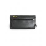 Dámska kožená listová peňaženka Arwel 2120 - čierna