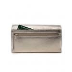 Dámska kožená listová peňaženka Arwel 2120 - zlatá