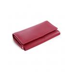Dámska kožená listová peňaženka Arwel 2120 - tmavo červená
