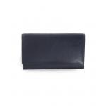 Dámska kožená listová peňaženka Arwel 4027 - modrá