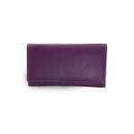 Dámská kožená psaníčková peněženka Arwel 4027­ - fialová