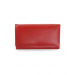Dámska kožená listová peňaženka Arwel 4027 - červená