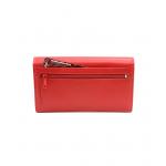 Dámska kožená listová peňaženka Arwel 4233 - červená