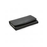 Dámska kožená listová peňaženka Arwel 6236 - čierna