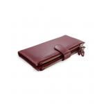 Dámska kožená listová peňaženka Arwel 8129 - červená
