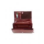 Dámská kožená psaníčková peněženka Arwel 2121­ - červená