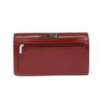Dámska kožená listová peňaženka Arwel 2121 - červená