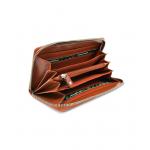 Dámska kožená listová peňaženka Arwel 3559 - hnedá