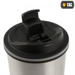 Mobilní termohrnek M-Tac Thermo Mug 450 ml - stříbrný-černý