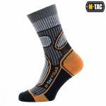 Ponožky M-Tac Polar Merino 40% - sivé-oranžové