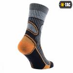 Ponožky M-Tac Polar Merino 40% - sivé-oranžové